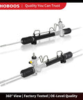 Hydraulic Power Steering Rack And Pinion Assembly Compatible With Toyota Camry 1992-2001 Avalon 1995-2004 Solara 1999-2003 And Lexus ES300 1997-2001 2.2L 2.4L 3.0L New Unit Ref 26-1690, front view