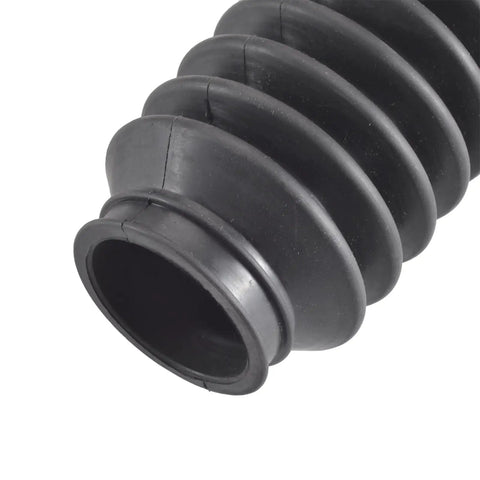 Close-up of black rubber boot from Rack And Pinion Tie Rod Boot Replacement Kit 2 Piece Fits Acura Integra Honda Civic CR V Prelude