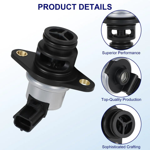 Plug And Play Idle Air Control Valve For Mercury Mercruiser Outboard Four Stroke Engines 65HP 75HP 80HP 90HP 100HP 115HP 150HP Direct Fit Replacement OE 8M0188118 Marine Grade For Reliable Idle And Smooth Acceleration shown with detailed views