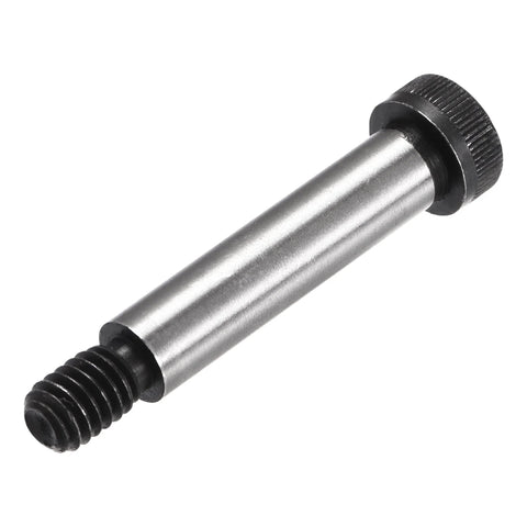 Alloy Steel Hex Socket Shoulder Bolts With 2 Inch Shoulder Length And 3/8 Inch Shoulder Diameter 5/16-18 UNC Thread 6 Pack