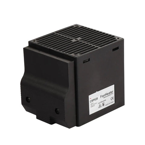 Top Shelf Compact Cabinet Air Conditioner Housing Killer Fast Heat Ceramic Heater With Stealth Built In Fan for Blazing Warmth.