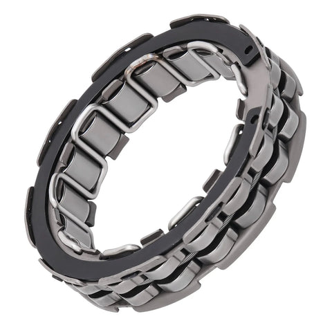 Close-up of a forged steel starter clutch one-way bearing replacement for Yamaha Rhino 660 2004-2007 and Grizzly 660 2002-2008.