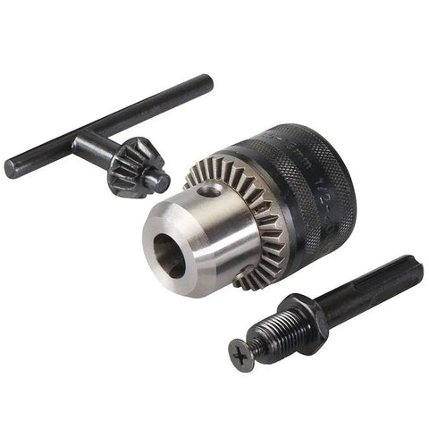 Go-To Quick Change Drill Chuck Adapter With SDS Plus Shank For Hammer Converter Converts Your Impact Driver Into Full On Drill Mode