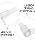 4 Pack Heavy Duty Beefed Up Plastic Candy Machine Gear Assembly Replacement Parts For Gumball Machines Universal Compatibility Wear Resistant Drive Gear Set For Durable Repair And Smoother More Efficient Operation, translucent gear close-up