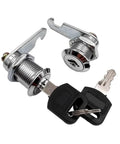 Heavy Duty Metal Cylinder Lock For Cabinets, Lockers, Drawers, And Mailboxes With Keys, Cam Lock Security 16mm to 30mm options