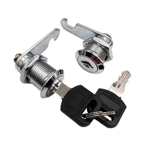 Heavy Duty Metal Cylinder Lock For Cabinets, Lockers, Drawers, And Mailboxes With Keys, Cam Lock Security 16mm to 30mm options