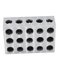 Precision Machinist Milling Blocks Two By Four By Six Inch Hardened Tool Steel Work Holding Set with clamping holes.