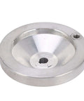 Aluminum Alloy Hand Wheel Crank With 0-1mm Scale, 80mm Diameter, Smooth Boss for precision motion in 210 8x16 machinery