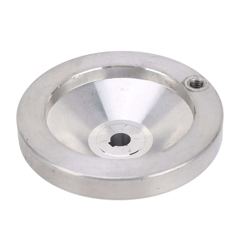 Aluminum Alloy Hand Wheel Crank With 0-1mm Scale, 80mm Diameter, Smooth Boss for precision motion in 210 8x16 machinery