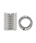 Top Grade Stainless Steel Threaded Inserts For Furniture Hardware 20 Pack M4 M8 L6mm, showing heavy-duty screw nuts.