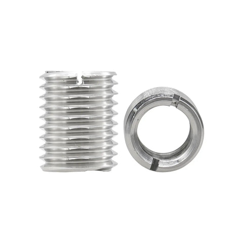 Top Grade Stainless Steel Threaded Inserts For Furniture Hardware 20 Pack M4 M8 L6mm, showing heavy-duty screw nuts.