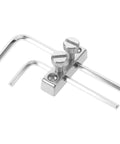 Double Locking Tremolo Wrench Holder Kit for Guitar, metal headstock mount with hex key access, quick grab wrench rack view