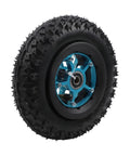 8 Inch Pneumatic Off Road Tire 200x50 For Electric Skateboard And Scooter With Beefy Aluminum Alloy Hub And Rubber Tread 8mm Or 10mm Axle Hole Blue Hub All Terrain Wheel