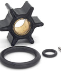 Outboard Water Pump Impeller With Key And O Ring For Johnson Evinrude BRP OMC 8 To 15 HP Two Stroke Motors Replacement 386084 0386084