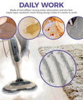 Replacement Steam Mop Pads For S7000 Series And All In One Steam And Scrub Compatible Mop with pads lifting stains