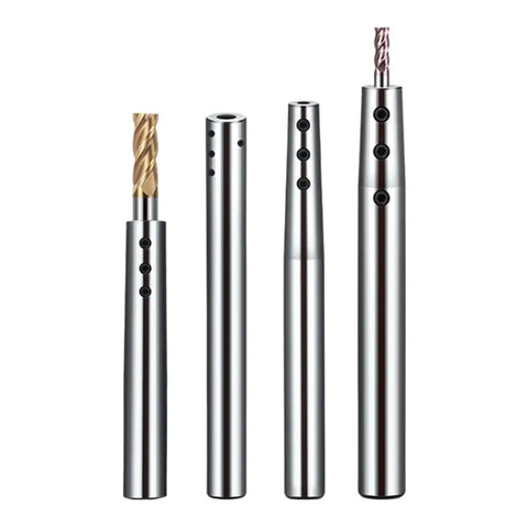 One Piece Rock Solid Seismic Side Fixed Extension Rod Built Like A Tank For Mills Lathes And Cnc Gear, four sizes, metallic finish, durable.