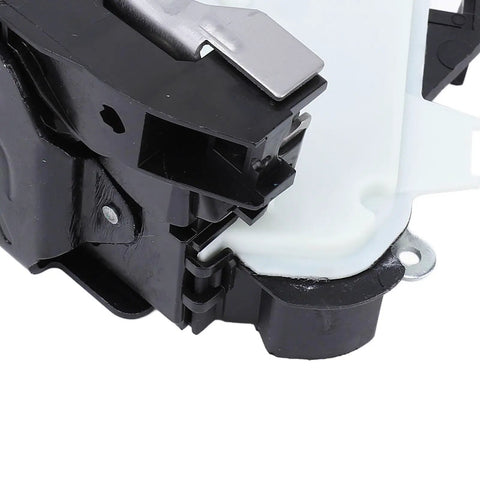 Close-up of Door Lock Actuator Anti Theft Power Locking Car Door Latch Actuator With No Fuss Install For 2017 SportWagen 2015 2017 Cross Sport 2020 2021 Rear Right 5K4839016A 5K4839016AE showing black plastic and metal parts