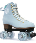 Outdoor Roller Skate Wheels Light Blue 4 Pack 38mm X 62mm 80A Durable Urethane For Park Ramps Street Bowls And All Outdoor Skating Sessions