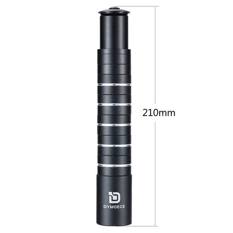 6061 Aluminum Bike Stem Riser Adapter For 28.6mm And One And One Eighth Inch Threadless Forks Height Adjustable 210mm