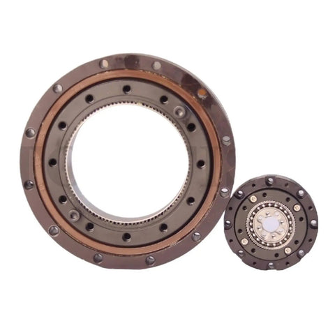 High Precision WXD32 Harmonic Reducer For Industrial Robot Manipulator Arm Joint Hollow Transmission displayed with a larger and smaller unit.