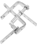 Hidden Door Pivot Hinges With Dual Rotation And Self Return Stainless Steel 1 Pair for concealed doors in modern interiors.