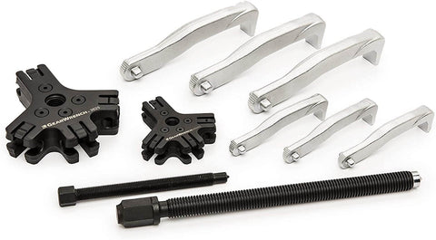 Heavy Duty Ratcheting Puller Set For Automotive Internal And External Pulls 2 And 5 Ton Converts To Two Or Three Leg Pullers Easy Jaw Connection And Quick Release
