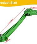 CNC Aluminum Folding Gear Shift Lever For Dirt Bikes And Pit Bikes Fits CRF50 CRF70 XR50 XR70 TRX70 TRX90 S65 SSR 125 in green