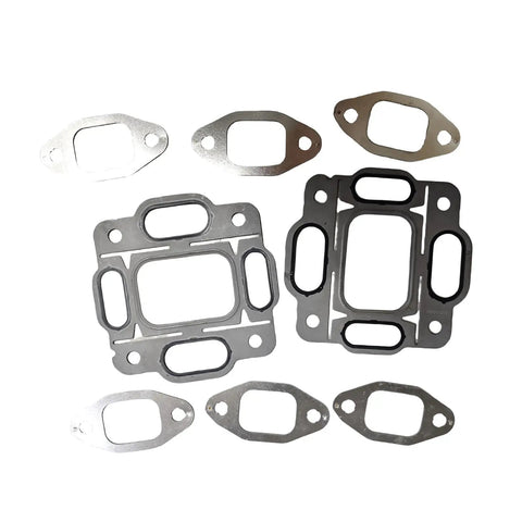 Exhaust Manifold 3920950 4020066 Direct Fit For 6B 6BT 6BTA 5.9L Diesel Engines gaskets set visible