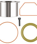Oil Free Air Compressor Rebuild Kit With Cylinder Sleeve And Compression Ring For Craftsman DeVilbiss Porter Cable DeWalt Units Built Tough