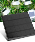 Compact 6V Monocrystalline Solar Panel For On The Go Charging Portable Power Kit For Outdoor Camping And Emergency Backup
