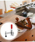 2 Pack Welding Toggle Clamps With Rubber Tip Quick Release Iron Clamps on woodworking bench