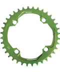 104 BCD Mountain Bike Chainring 30T 32T 34T 36T Narrow Wide for 9 10 11 Speed, green 34T, four-bolt alloy MTB round chainring