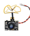 Ultra Lightweight FPV Transmitter And Camera Bundle With 5.8GHz 200mW Raceband, 600TVL 1 Quarter CMOS Mini AIO Camera, Clover Antenna