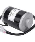 Heavy Duty Small DC Brushed Motor With 150W Blazing Speed And Solid 12V Or 24V Power For Tough Industrial Grind Low Vibration And Rock Solid Cooling Designed To Handle Day Long Runs Without Breaking Sweat And Mount Easy On Any Setup, 24V model with wiring.
