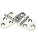 Marine Grade 316 Stainless Steel Heavy Duty Butt Hinges Mirror Polished For RV And Yacht Cabinet Doors 38x57mm 2 Pack Deck