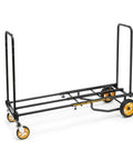 Rock-N-Roller R8rt Mid-Size 8-In-1 Folding Hand Truck Dolly with telescoping frame and smooth rolling R-Trac tires.