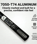Beefy 35 MTB Handlebar With 800mm Width And 38mm Rise 35mm Clamp Aluminum Alloy Chrome Finish technical markings detail