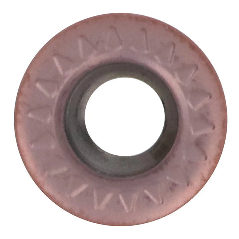 10PCS Fafeicy Round Carbide Milling Inserts Clip Turning Tool For Lathe And Milling Machine Steel Wood Mdf Acrylic Cutting Solid Durability, close-up of round carbide insert.