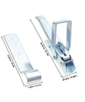 Heavy Duty Trailer Gate Latch Kit With Adjustable Toggle Latch For RVs And Caravans Rugged Tool Chest Or Toolbox Door Lock Accessory