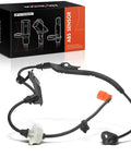 Direct Replacement Front Right Abs Wheel Speed Sensor Fits Honda Accord 2003 Through 2007 Gas Hybrid Models with connector and wiring.