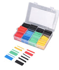 Top Notch Heat Shrink Tubing Kit With 530 Pieces Covering Every Size Needed For Electrical Insulation Wire Wrap Sleeves Perfect For Solder Joint Filament Repair And Secure Wire Connections Built From Durable Polyolefin That Swells Two To One Ratio To, organized plastic case with color-coded tubes