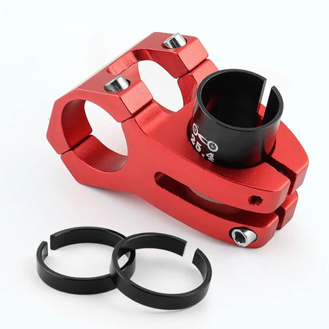 Ahead Style Stem Shim Adapter For 28.6mm Non Threaded Steerer To 25.4mm Handlebar Sleeve Aluminum Alloy Durable Easy Install Bicycle Component