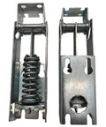 2 Pack Heavy Duty Metal Refrigerator Freezer Door Hinges With Housing Replacement Appliance Parts visible close-up
