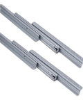 Undermount Heavy Duty Drawer Slide With Thickened Cold Rolled Steel For Stair Bottom Cabinets, 32 Inch Concealed Runner Glide, Built To Last Up To 120kg (264.6lb), Adjustable Length 800 To 1850mm, Ultra Durable High Cycle Rail, paired slides