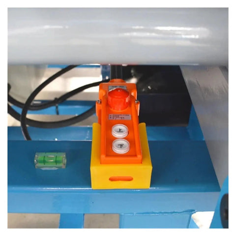 Controls of the Killer Electric Scissor Lift Heavy Duty Mobile Scaffold Hydraulic Aerial Work Platform Built like a Tank with Overload Protection for Gritty Job Sites Smooth Operator Design.