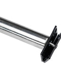 Concealed Door Closer With Tubular Chain Spring Soft Close For Doors Up To 50kg Fire Rated Finish In Silver Black Hardware