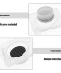 Close-up of silicone push button switch showing simple design and textured surface for ease of use in 40 Piece Silicone Push Button Switch Replacement Keypad Membrane For Home Diy Repair And Emergency Stop Easy Install No Stress Swaps Big Time Durability For Worn Panels Knockout Quality Straight Up Reliable Setup That Simply Clicks In Perfectly.