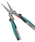 Licavey 23 In 1 Multifunctional Wire Stripper Pliers With Detachable Non Contact Voltage Tester For Electrical Work, metal body, ergonomic grips.