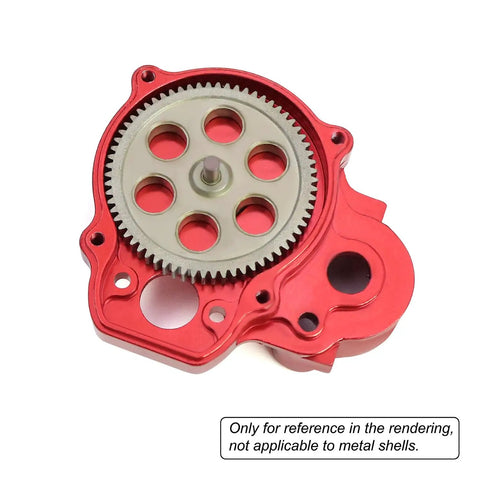 Beefed Up Hardened Steel RC Crawler Transmission Gear Set For 1 By 24 And 1 By 18 Scale Models Precision Machined Gearbox