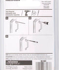 Utility Pull With White Coating Three And Three Quarters Inches Long instructions and tools for installation